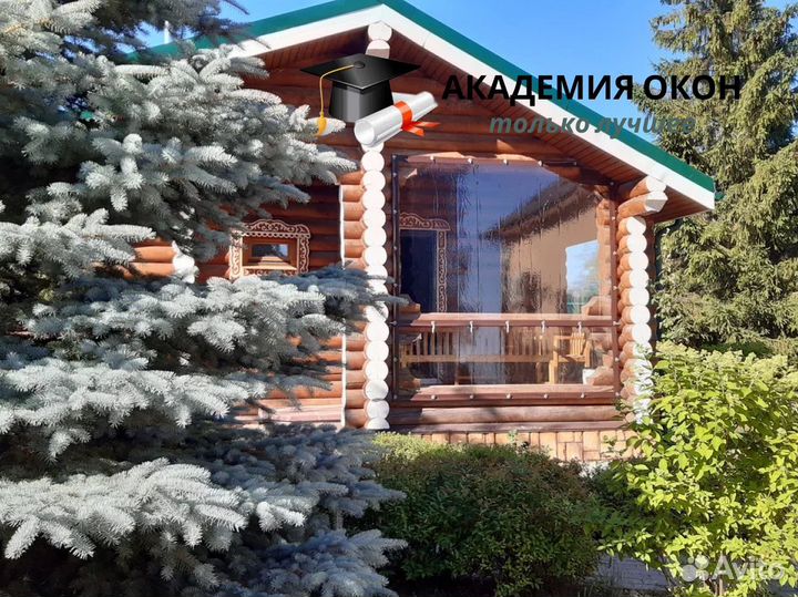 Мягкое гибкое стекло окно из пвх