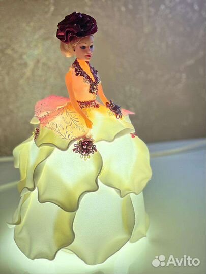 Кукла светильник ручной работы