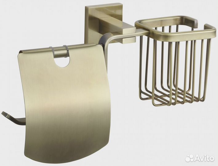 Держатель для туалетной бумаги и освежителя Savol