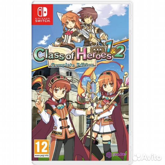 Class of Heroes 1 + 2: Complete Edition Nintendo Switch, английская версия