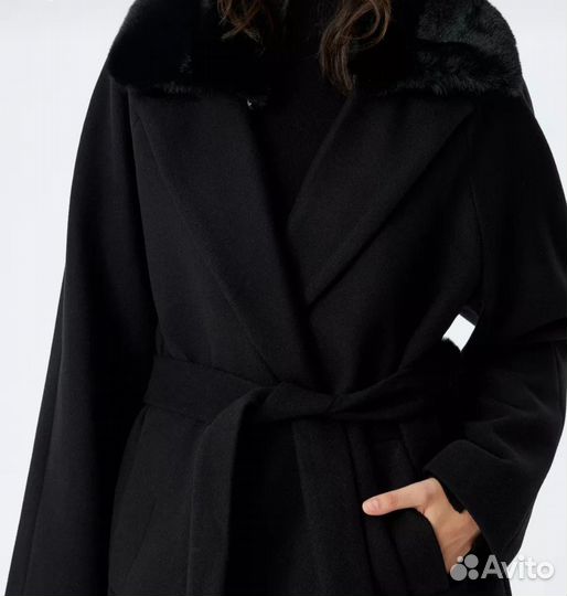 Пальто женское 48-50 черное