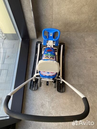 Снегокат с колесами