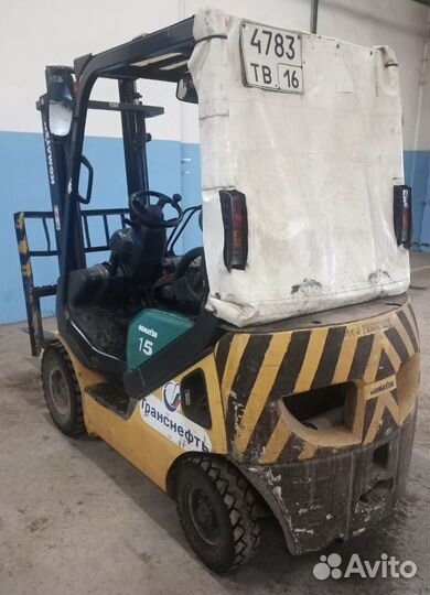 Вилочный погрузчик Komatsu FD15T-20, 2008