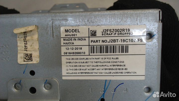 Проигрыватель, навигация Ford Fusion 2017- USA, 20