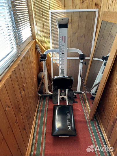 Тренажер 2 в 1 kettler variant (весла и силовой)