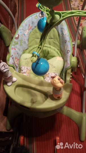 Детские качели шезлонг