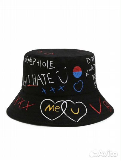 Панамы с печатью + опт