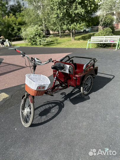 Велосипед Электрорикша