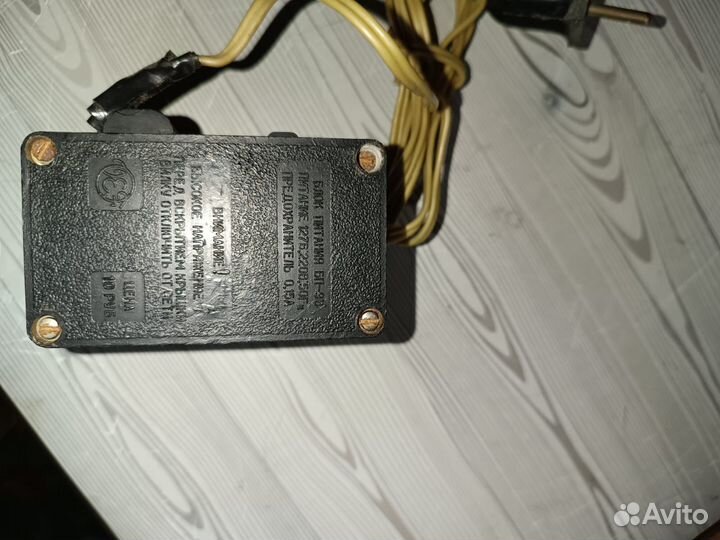 Блок питания радиоприемника веф