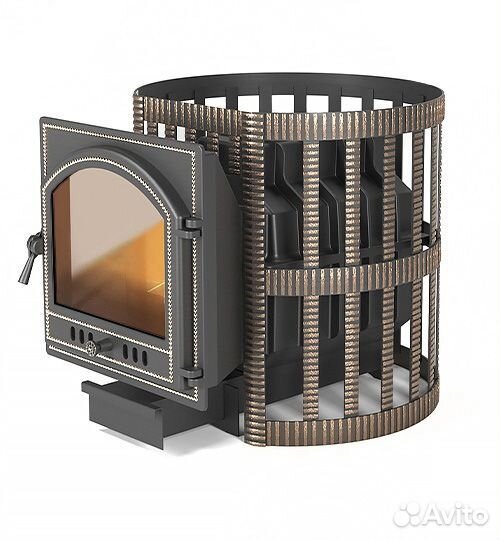 Печь Для Бани везувий Легенда Ретро Ковка 24 (205)
