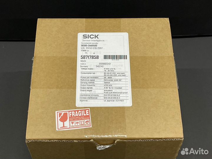 Sick stegmann DGS65-CAA01500 энкодер, новый, 2 шт