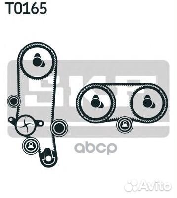 Ремень грм 130 зуб.,58 зуб. + 4 ролика vkma01