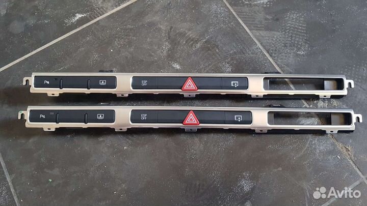 Блок кнопок металл/хром от audi a8/s8/w12 d3 2008г