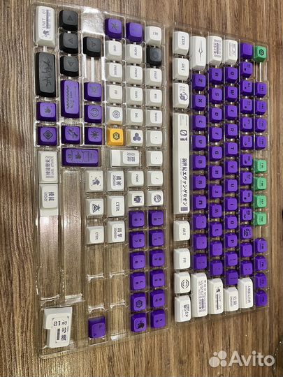 Кейкапы для механической клавиатуры 134 шт. PBT