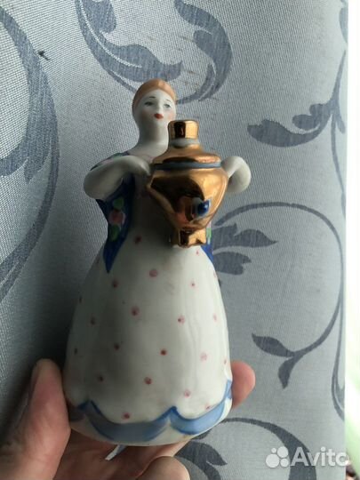 Девушка с самоваром СССР Дулёво