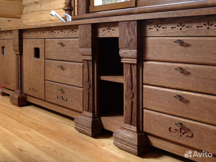 Изготовление мебели из массива дерева