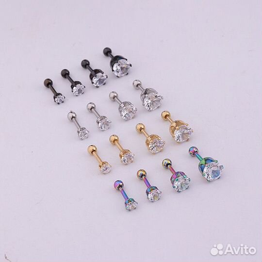 Серьги гвоздики