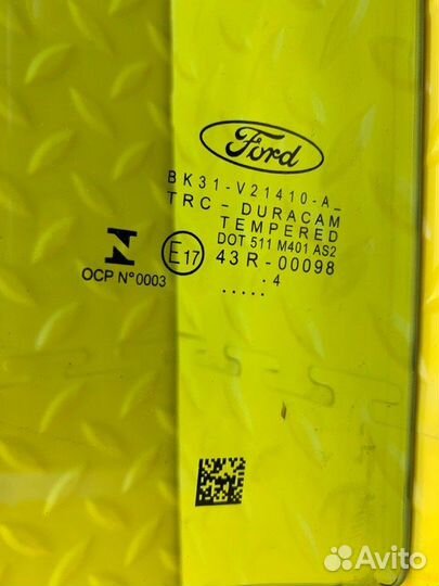 Стекло двери переднее правое Ford Transit 8 FCD