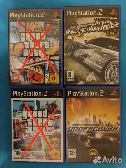 Лицензионные игры ps2