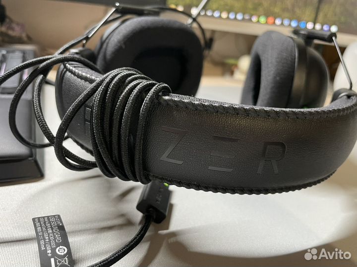 Наушники Razer blackshark v2 + usb sound card
