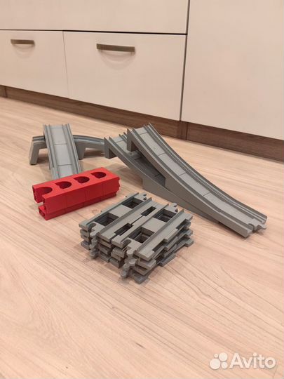 Конструктор lego duplo поезд, мост и рельсы