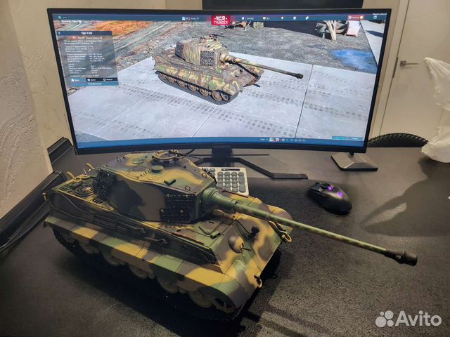 Танк Tiger 2 (королевский тигр) RC