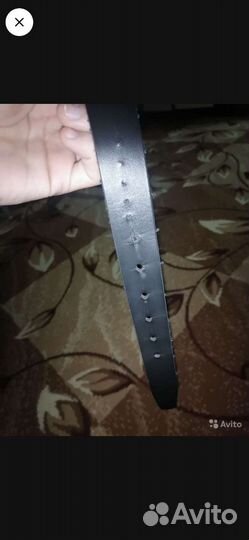 Мужской кожаный ремень