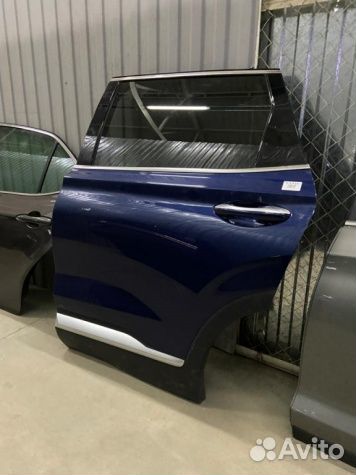 Дверь задняя левая Hyundai Santa fe 4 Tm