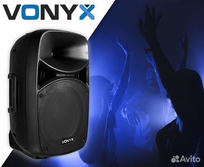 Колонка мощная 1000 вт караоке Usb Aux