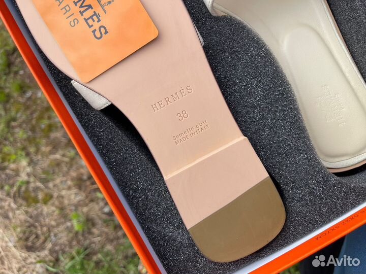 Шлепки женские Hermes