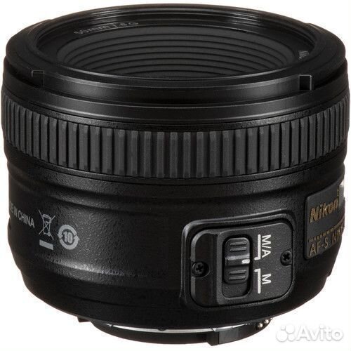 Объектив Nikon 50mm f/1.8G AF-S Nikkor Новый
