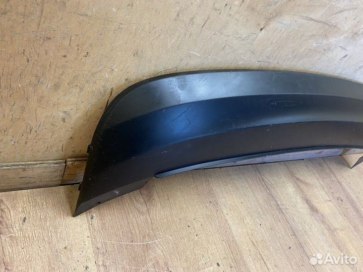 Юбка задняя Skoda Rapid 2013-2020