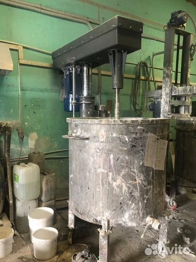 Диссольвер подъемный дспг-500