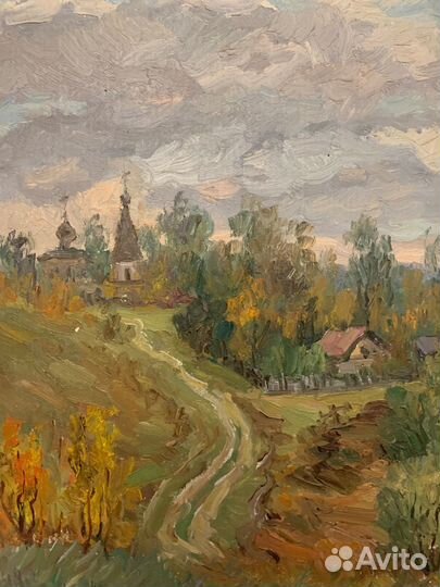 Картина А.Ф Мичурина «Дорога в храм»