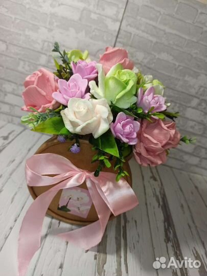 Мыльные букеты