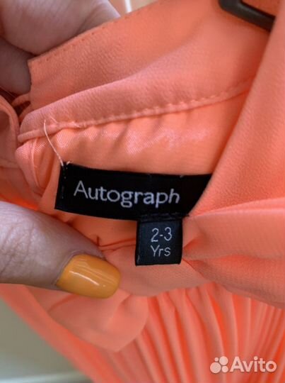 Платье для девочек 2-3года