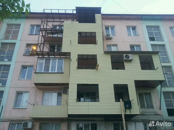 Балконы махачкалы фото Расширение балкона в Махачкале Услуги Авито
