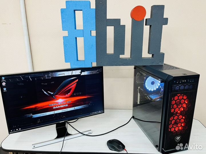 Gaming компьютер ryzen 7 GTX 1660 super