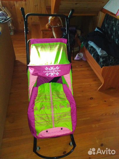 Коляска санки