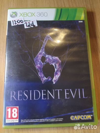 Resident evil 6 xbox 360 лицензия
