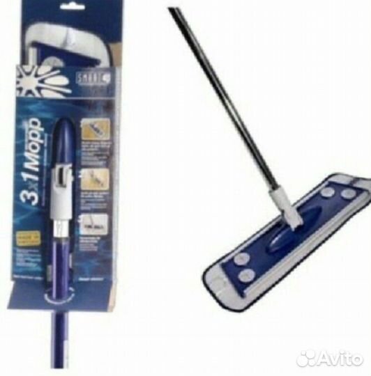 Швабра белый кот. Смарт