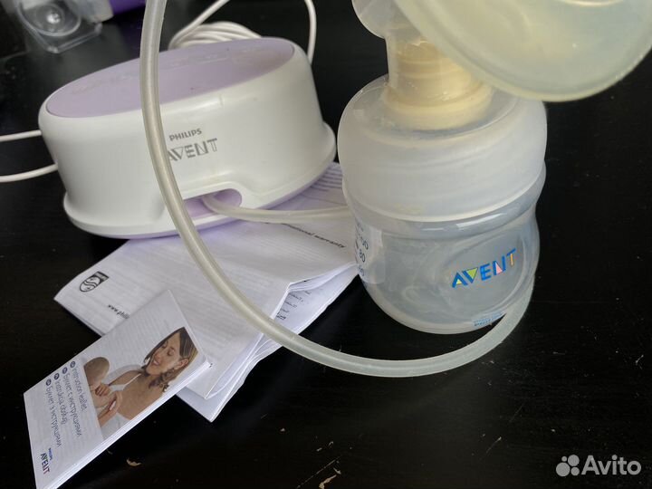 Электрический молокоотсос avent