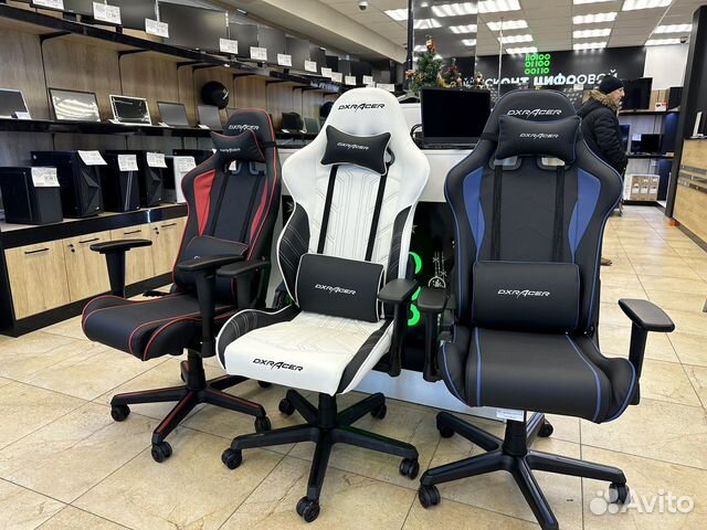 Игровые стулья для геймеров dxracer