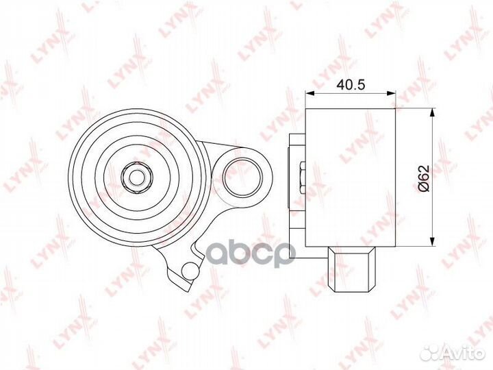 Ролик натяжной ремня грм PB1206 lynxauto