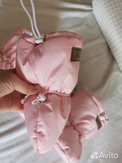 Пинетки и варежки little kiddy