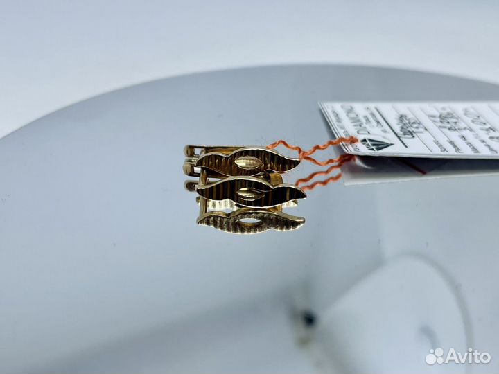 Золотые серьги