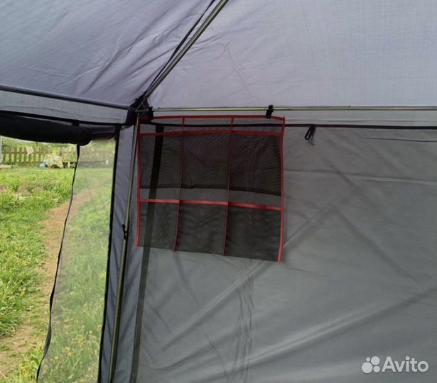 Шатер с ветрозащитной юбкой и металл каркасом