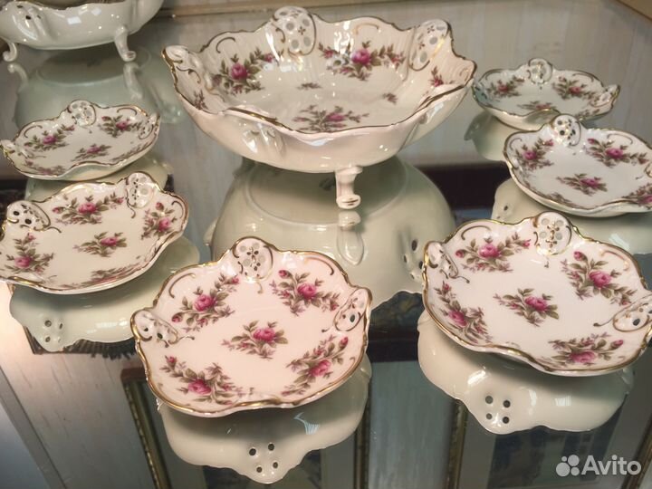 Rosenthal розы букет цветы фарфор антикварный стар