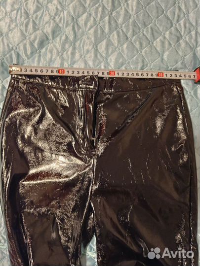 Лакированые, кожаные брюки