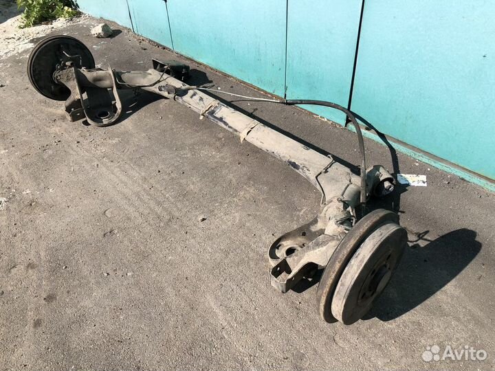 Балка задняя vw polo sedan